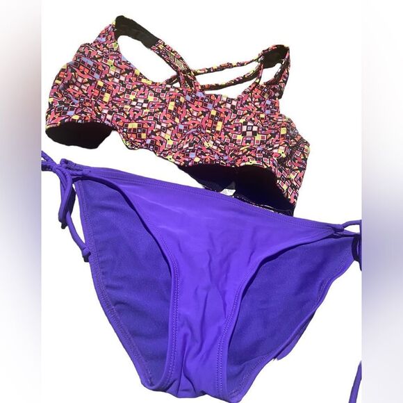 OP Ocean Pacific bikini unique set great condition see pics - Picture 1 of 2
